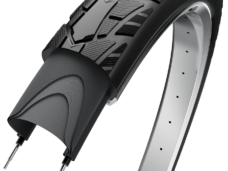 Buitenband Edge Performance Tour 28 x 1 1/2" / 40-635  - Zwart met reflectie