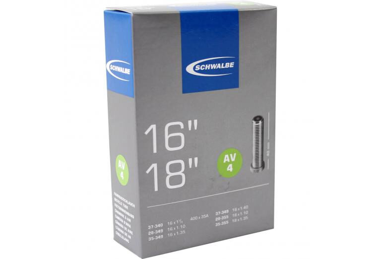 Binnenband Schwalbe AV4 16-18" / 28/37-340/355 - 40mm ventiel