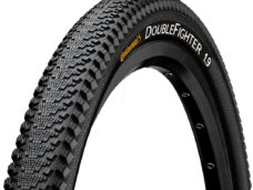 Buitenband Continental DoubleFighter III 26 x 1.90" / 50-559 - zwart met reflectie