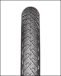 Buitenband Deli Tire Freestyle 20 x 1.95" / 54-406 - zwart