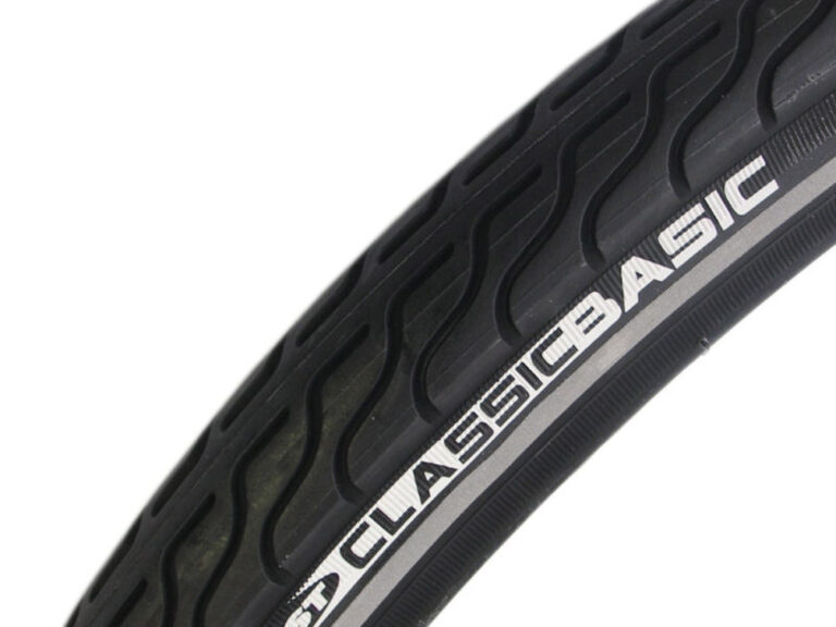 Buitenband CST Basic 28 x 1½" / 40-635 mm - zwart met reflectie