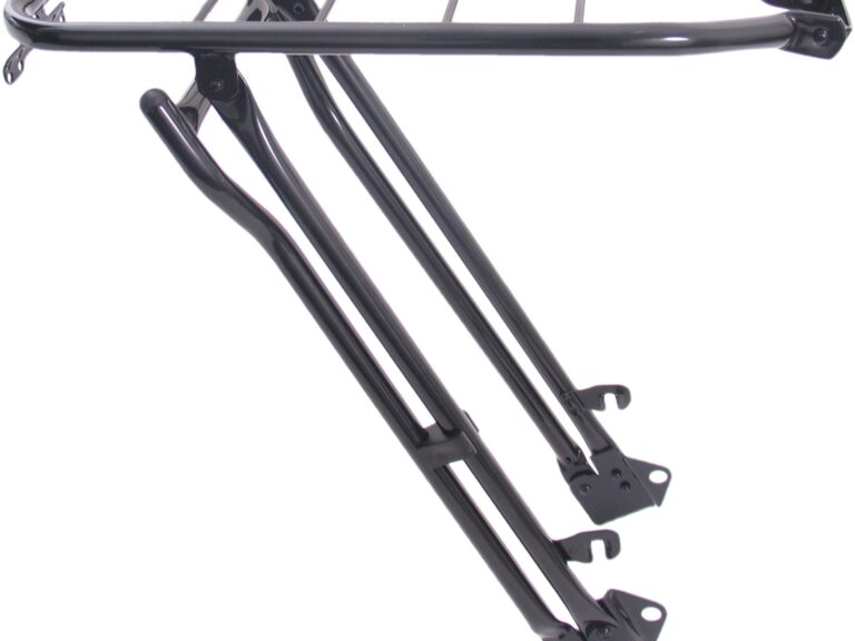 Achterdrager 28" Gazelle 66cm met klapstandaard - zwart