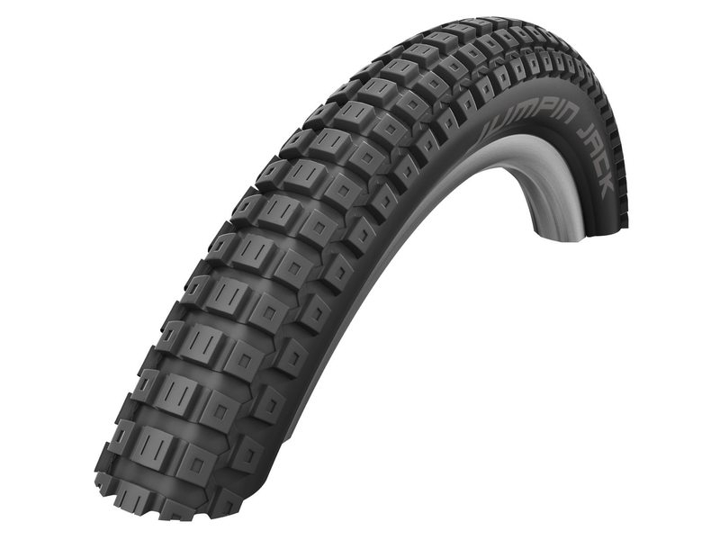 Buitenband Schwalbe Jumpin' Jack Performance 20 x 2.25" / 57-406 - zwart met reflectie