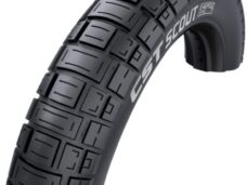 Buitenband Fatbike CST Scout 20 x 4.00"/ 100-406 mm - zwart met reflectie