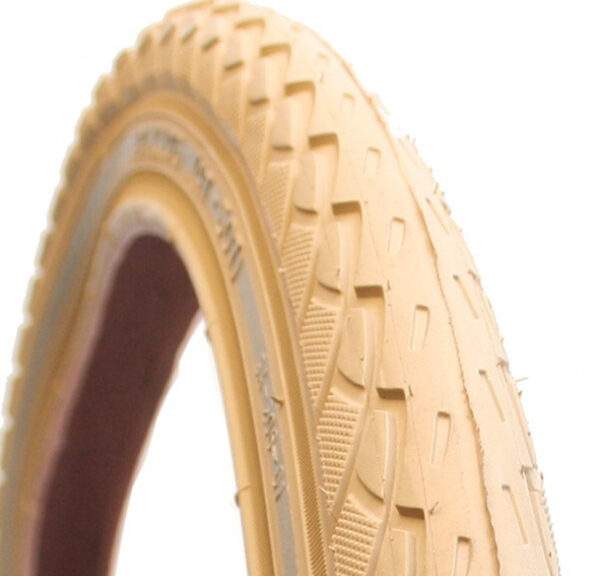 Buitenband Deli Tire S-604 24 x 1 3/8" / 37-540 - créme met reflectie