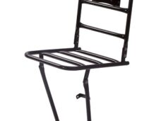 Voordrager voor 20-24" transportfiets Steco Comfort 20 x 20 cm - glanzend zwart