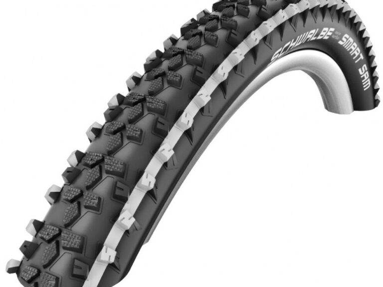 Buitenband Schwalbe Smart Sam Performance 26 x 2.25" / 57-559 mm - zwart met witte streep