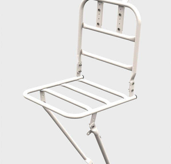 Voordrager Steco Transport 26/28" - 30 x 30 cm - wit