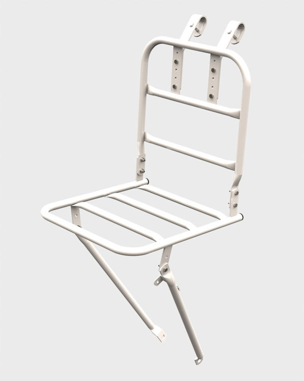 Voordrager Steco Transport 26/28" - 30 x 30 cm - wit