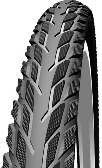 Buitenband Schwalbe Silento K-Guard 28 x 1.40" / 37-622 mm - zwart met reflectie