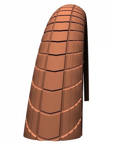 Buitenband Schwalbe Big Ben K-Guard 28 x 2.00" / 50-622 - bruin met reflectie
