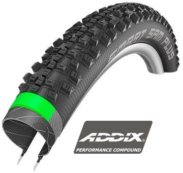 Buitenband Schwalbe Smart Sam Plus DD GreenGuard 29 x 2.25" / 57-622 mm - zwart