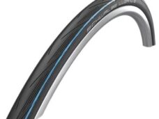 Vouwband Schwalbe Lugano 2 K-Guard 28 x 1.00" / 25-622 mm - zwart met blauwe strepen