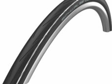 Buitenband Schwalbe Lugano 2 K-Guard 28 x 1.00" / 25-622 - zwart met witte strepen