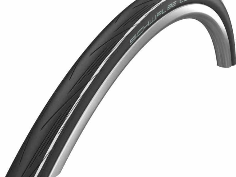 Buitenband Schwalbe Lugano 2 K-Guard 28 x 1.00" / 25-622 - zwart met witte strepen