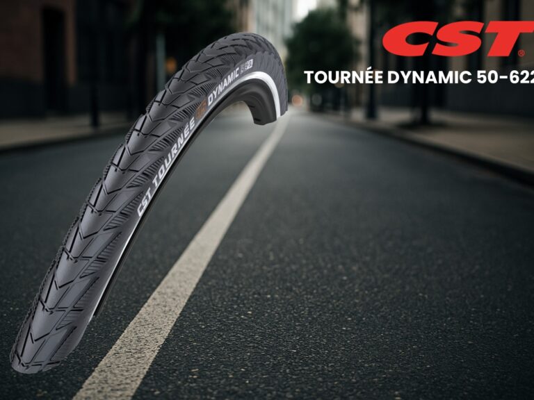 Buitenband CST Tournée Dynamic 28 x 2.00" / 50-622 mm - zwart met reflectie
