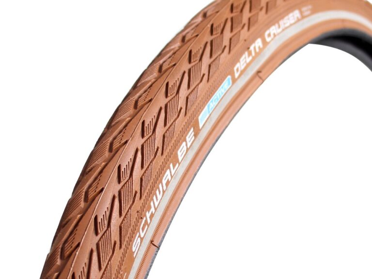 Buitenband Schwalbe Delta Cruiser Plus 28 x 1.40" / 37-622mm - bruin met reflectie
