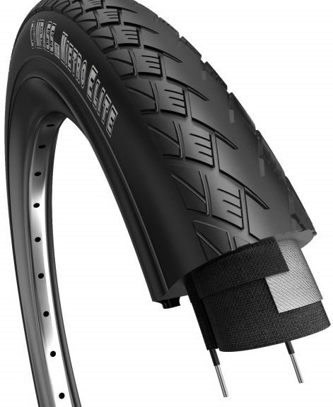 Buitenband Edge Metro Elite Tour 28 x 1 ½"/ 40-635mm - zwart met reflectie