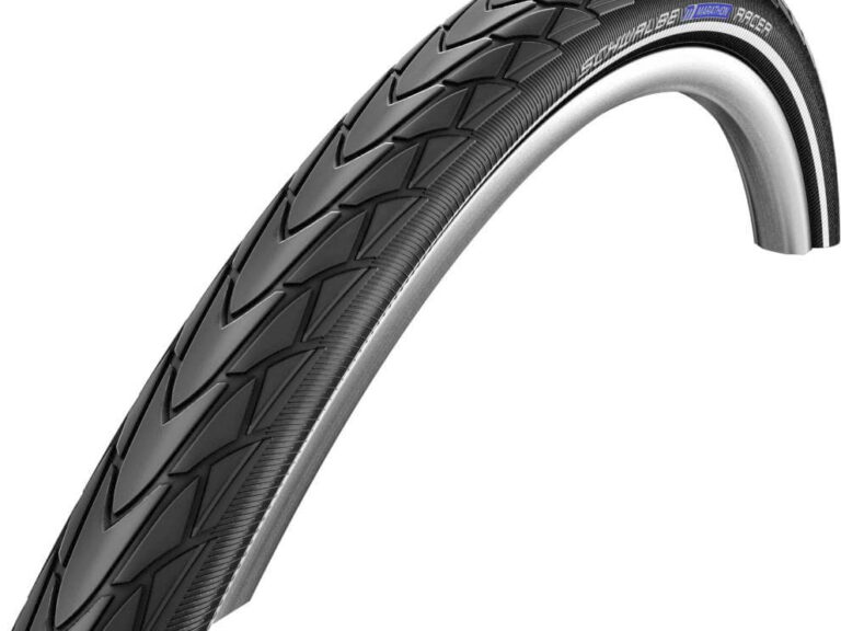 Buitenband Schwalbe Marathon Racer RaceGuard 28 x 1.50" / 40-622mm - zwart met reflectie