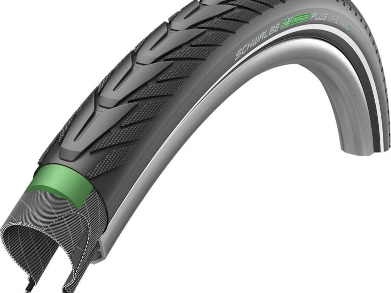 Buitenband Schwalbe Energizer Plus GreenGuard 28 x 1.75"/ 47-622mm - zwart met reflectie