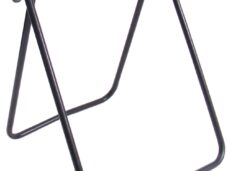 Cavalletto da officina Edge da 12-28" con intaglio per sgancio rapido - nero