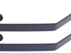 Stuurbeugelset Steco Comfort extra lang - mat zwart