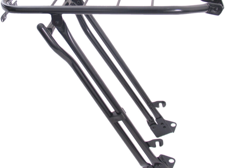 Achterdrager 28" Gazelle met 57 t/m 61 cm met klapstandaard - zwart