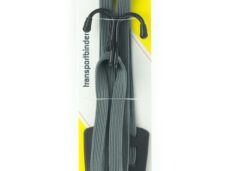Snelbinder Bibia Amazing Grey met haakjes - bestemd voor voordrager - grijs (op kaart)