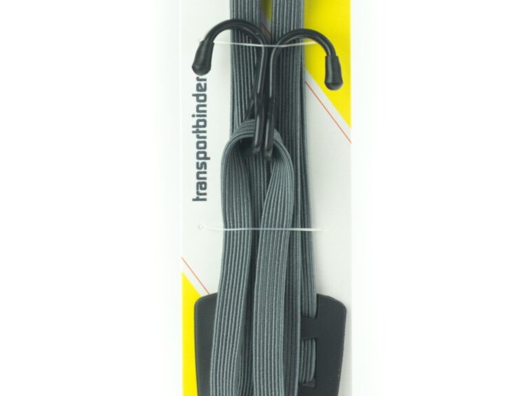 Snelbinder Bibia Amazing Grey met haakjes - bestemd voor voordrager - grijs (op kaart)