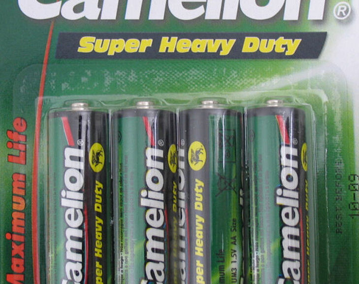Batterij Camelion R6/AA 1.5V  (4-stuks)