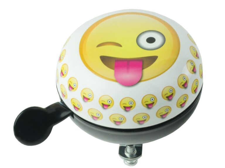 Fietsbel Widek Ding Dong Emoticon Crazy (op kaart)