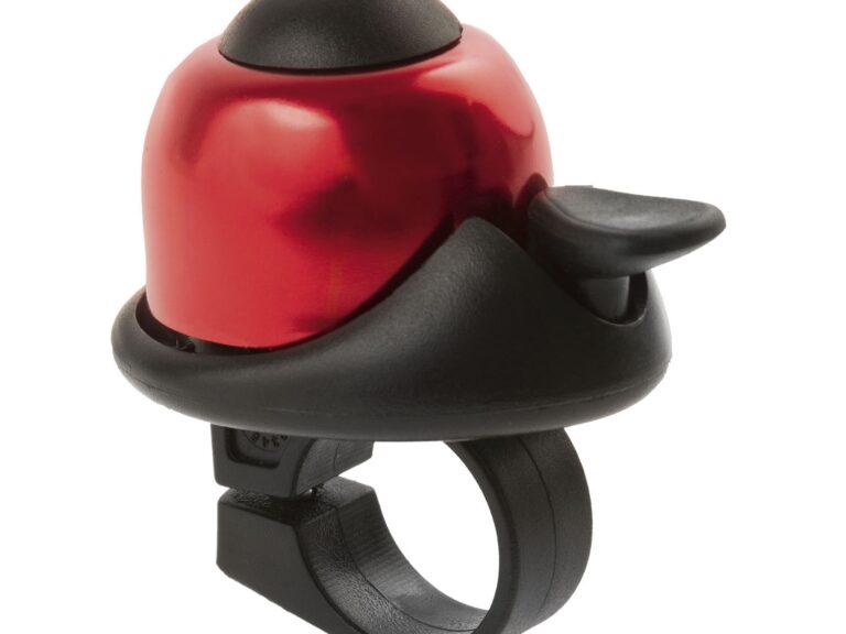 Fietsbel Edge Bella Design Mini ø36mm - rood (op kaart)
