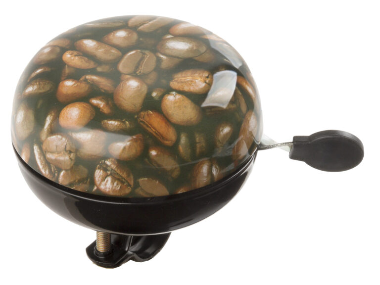 Fietsbel M-Wave Ding-Dong ø80mm - Koffie