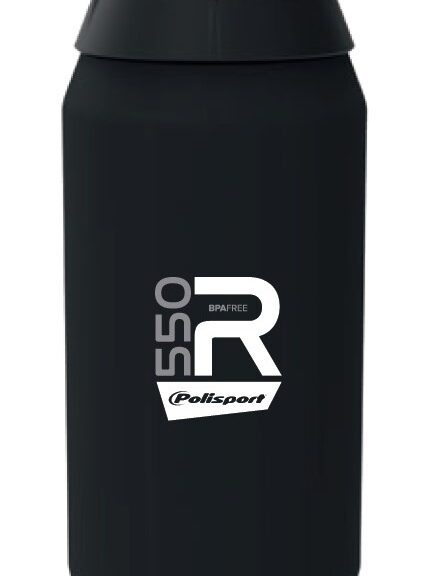 Bidon Polisport RS550 lichtgewicht - 550 ml - zwart