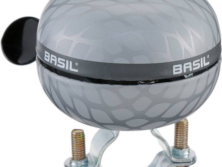 Fietsbel Basil Noir Big Bell ø60mm - zilver