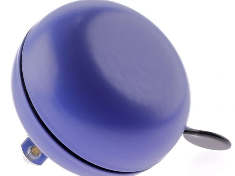 Fietsbel Ding-Dong NietVerkeerd ø80mm - beaujolais blue