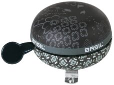 Fietsbel Ding-Dong Basil Bohème ø80mm - black