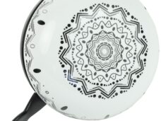 Fietsbel Ding-Dong Widek Mandala ø80mm - zebra black