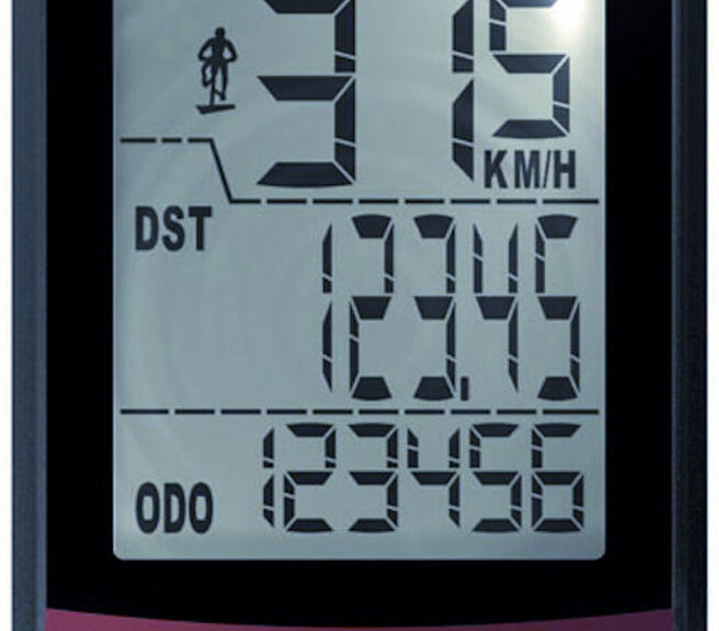 Fietscomputer Echowell U4 met 4 functies