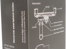 Telefoonhouder Edge EZ Grip - zwart