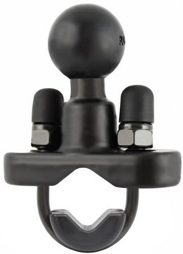 Stuurklem adapter RAM Mounts met 1" B-kogel voor 12,7 - 31,8 mm buis