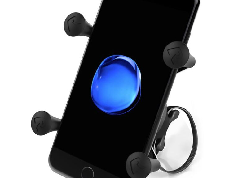 Universele X-grip montageset voor smartphone RAM Mounts EZ-OF/OFF met tie-rip bevestiging