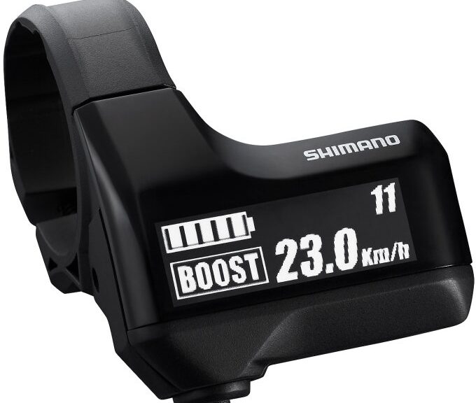 Fietscomputer voor Shimano Steps SC-E7000 - met houder
