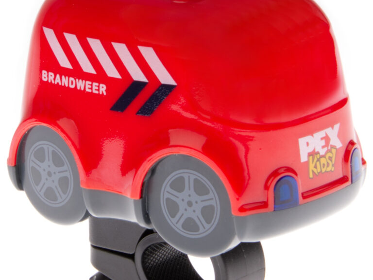 Fietsbel met sirene en zwaailichten PexKids "brandweerauto Perry"