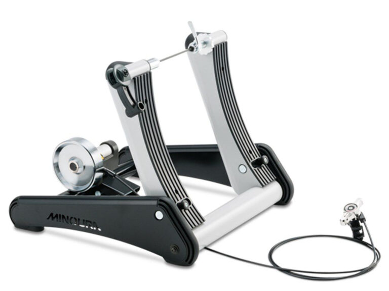 Indoor fietstrainer Minoura LiveRide LR541 met QR stuurschakelaar