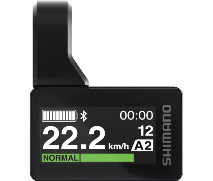E-bike display / fietscomputer Shimano STEPS SC-E600 inclusief houder