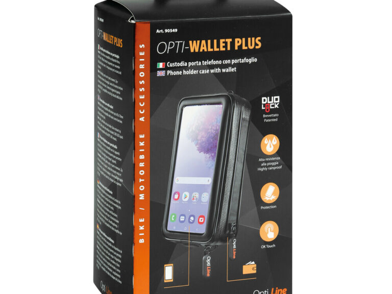Opti Wallet Plus telefoonhouder met portemonnee