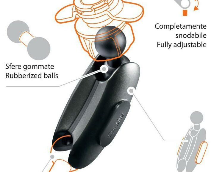 Lampa Opti-Orbit verlengingsarm met rubberen kogels