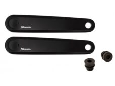 Crankset Miranda E-Bike Bosch-1 Isis-Delta 170mm zwart