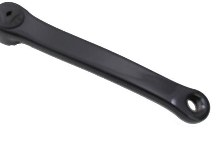 Crank links Edge zonder spie 170mm - gemaakt van staal - zwart